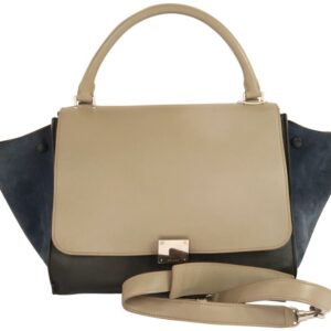 Céline Trapeze Medium Multicolor Calfskin&deerskin Satchel