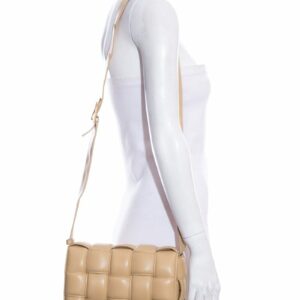 Bottega Veneta Nude Cassette Handbag