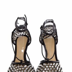Bottega Veneta Black Crystal Pumps SZ 36