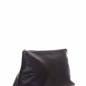 Bottega Veneta Black Leather Cosmetics Case