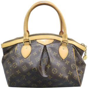 Louis Vuitton Tivoli Pm Tote Brown Monogram Canvas Satchel